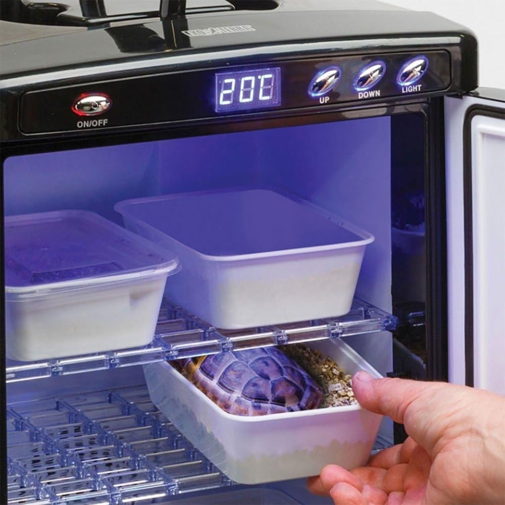 Exo Terra PT2445 Reptile Egg Incubator,White