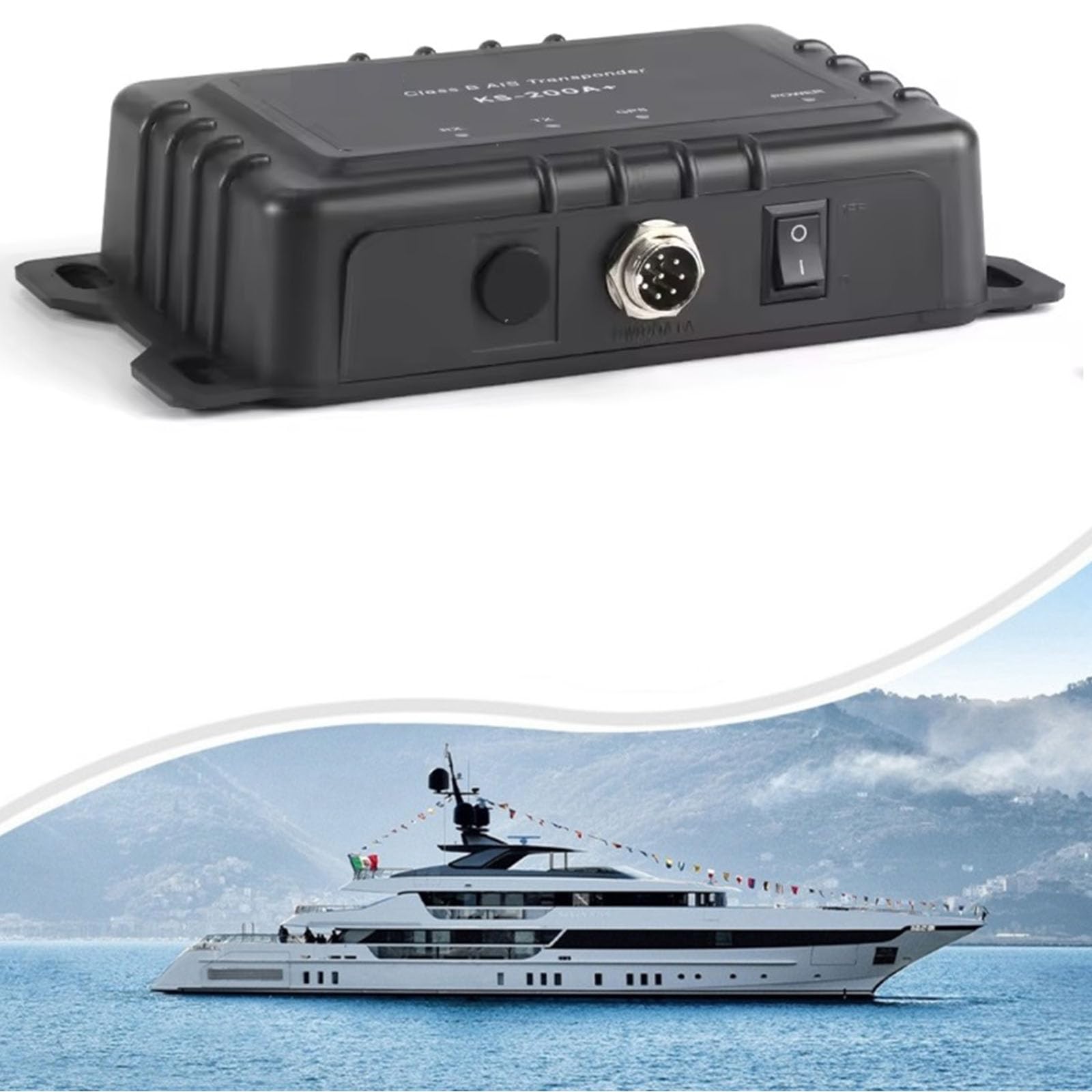 AIS transponder per piccole navi basso consumo energetico