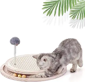 Rascador y Juguete Interactivo 