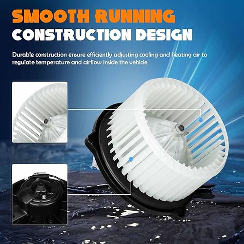 Miniatura 5 de Motor del ventilador del calentador de CA para 2000-2006 Toyota Tundra 87103-0C010700060 Motores HVAC automotrices