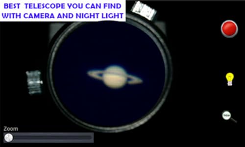 Telescópio com câmera