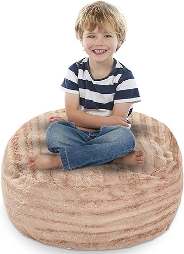 Cheer Collection Puf de almacenamiento de animales de peluche, organizador de almacenamiento de juguetes para niños y puf con asa, bolsa de piel disponible en Yaxa Colombia