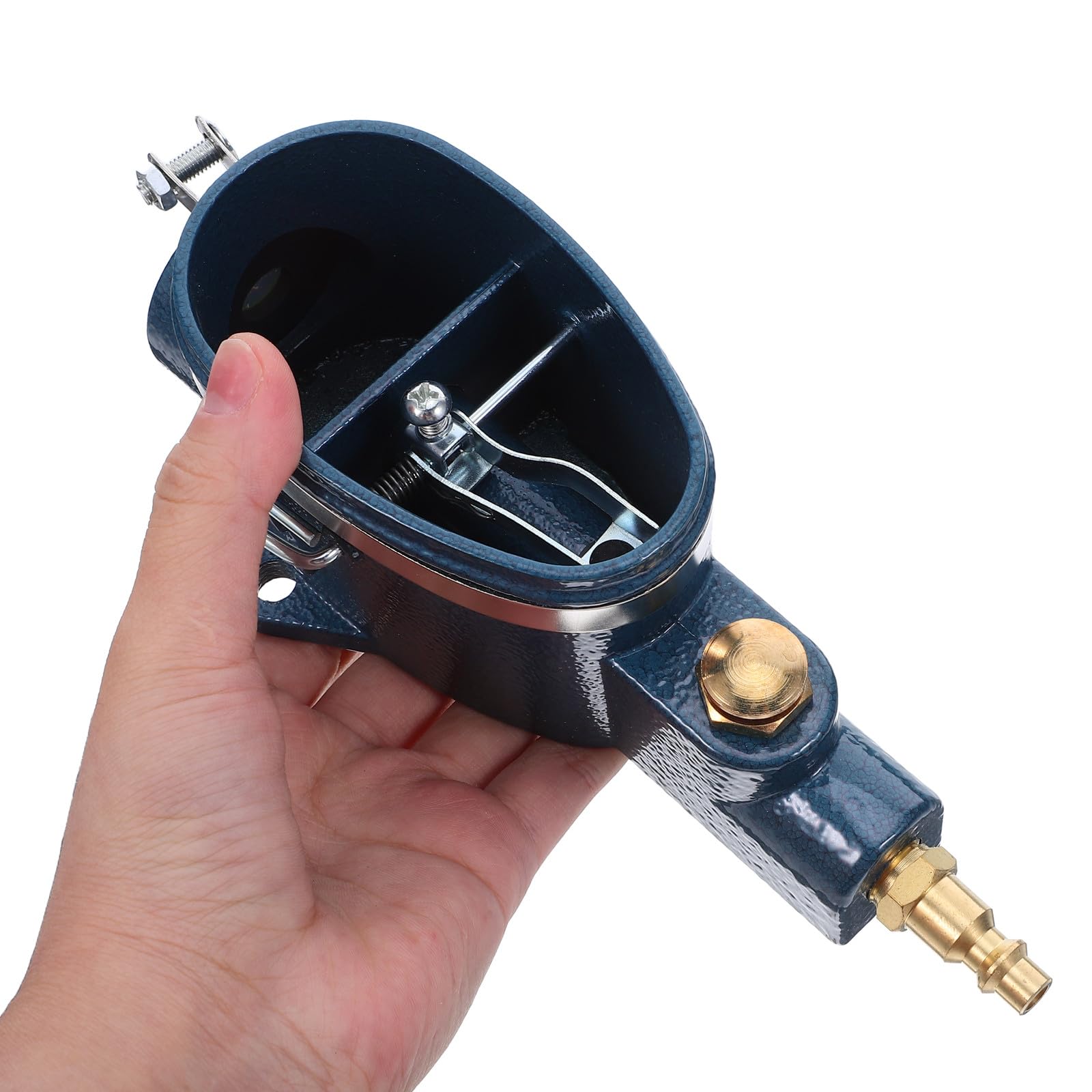 Gatuida Kit de Nettoyage Pneumatique pour Bougies D'allumage, Outil de Sablage, Compact et Portable, pour Élimination des Dépôts de Carbone, Entretien Automobile et Réparation Moteur,