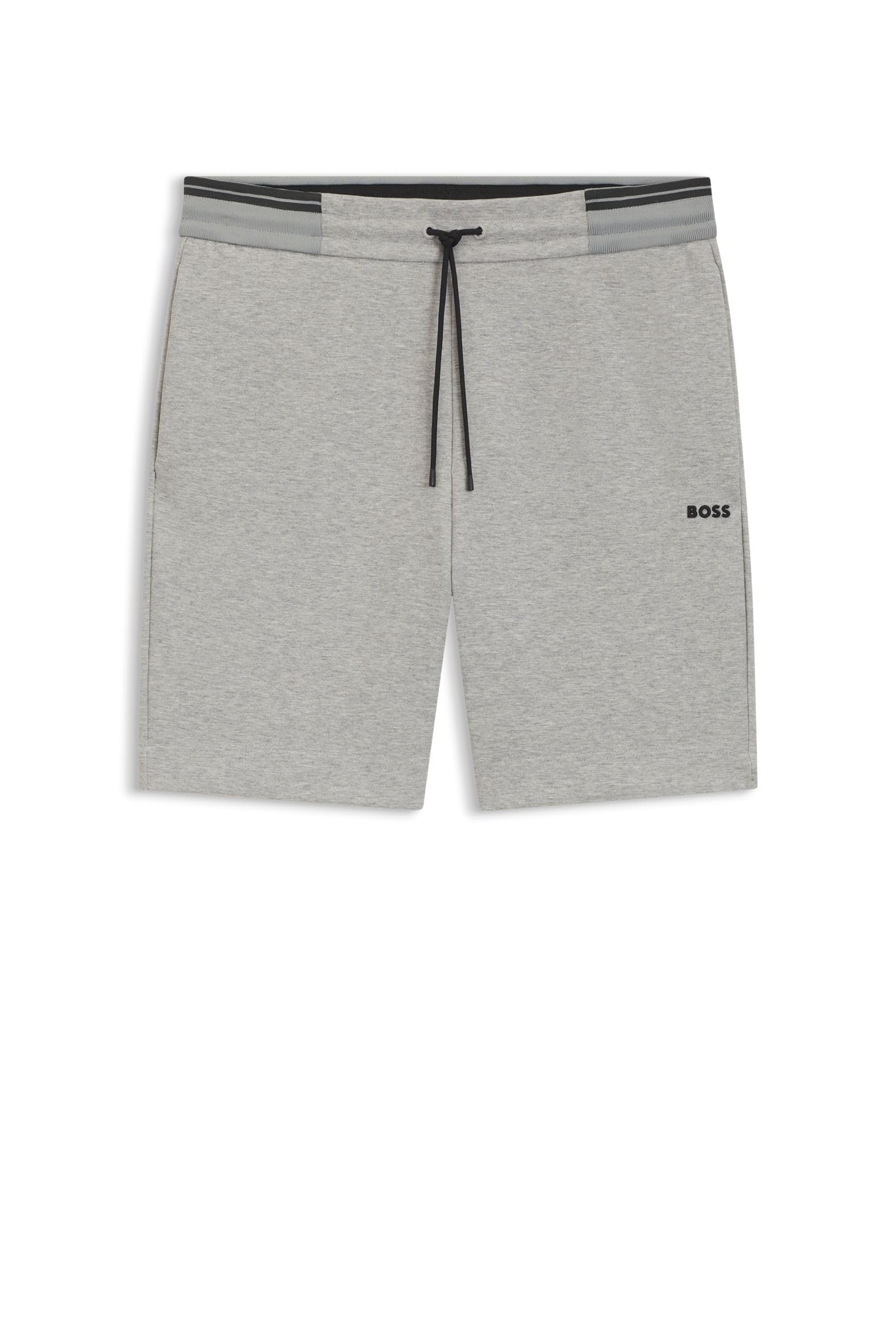 BOSS Herren Shorts Zone Shorts aus Baumwoll-Mix mit Streifendetails
