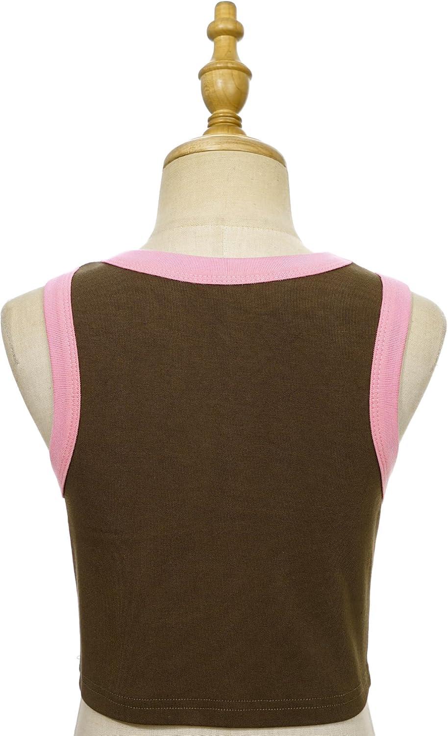 Linjinx Kids Girls Sleeveless Print Letter Crop Top Cami Sport Dance Tops Athletic Shirt Summer Tank Top Sportwear
