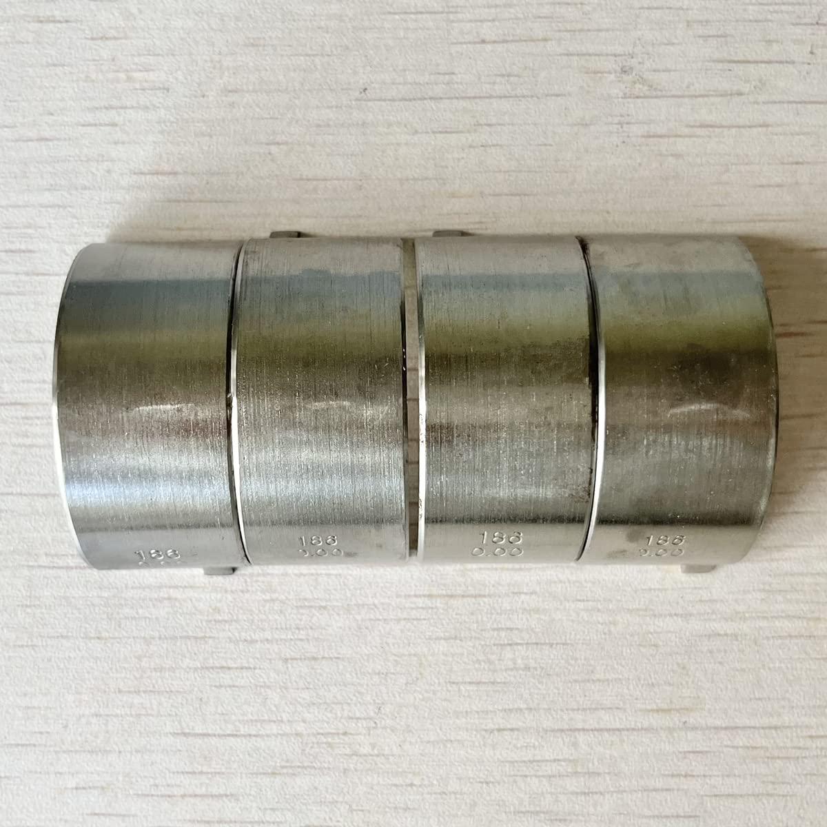 Accessori per la casa Cuscinetto Biella 2 Coppie Compatibile con Kama KM186F Cinese 0.00186F 186FA KM186 406CC 9HP 10HP Motore Diesel Raffreddamento AD Aria (Color : 42MM)