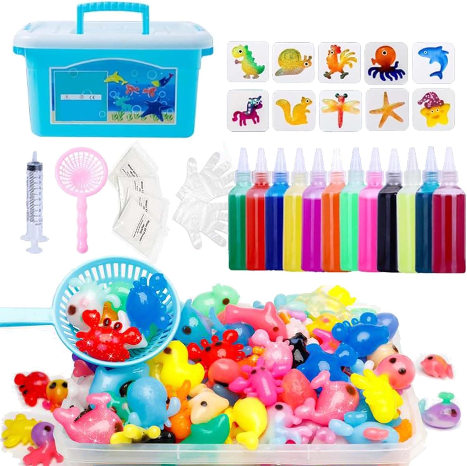Magic Toy Kit Aqua Water Gel Kit 12 Colors