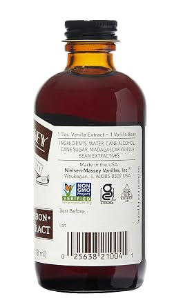 Nielsen-Massey Madagascar Bourbon Pure Vanilla Extract, 4 FL OZ
