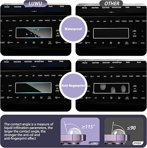 Miniatura 43 de ZCLINKO LUWU - Protector de pantalla para Hyundai Santa Cruz 2022 2023 2024 (Limited/Night/SEL/XRT/SE) de 10.25 pulgadas, accesorios de pantalla
