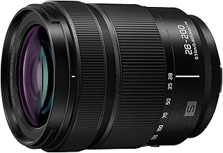 Panasonic Lumix S 28-200mm F4.0-F7.1 I Objectif Téléphoto Polyvalent Macro Plein Format S-R28200E (Zoom 200mm, Macro, Double Stabilisation, Tropicalisé, Compact et léger) Noir, Compatible Monture L