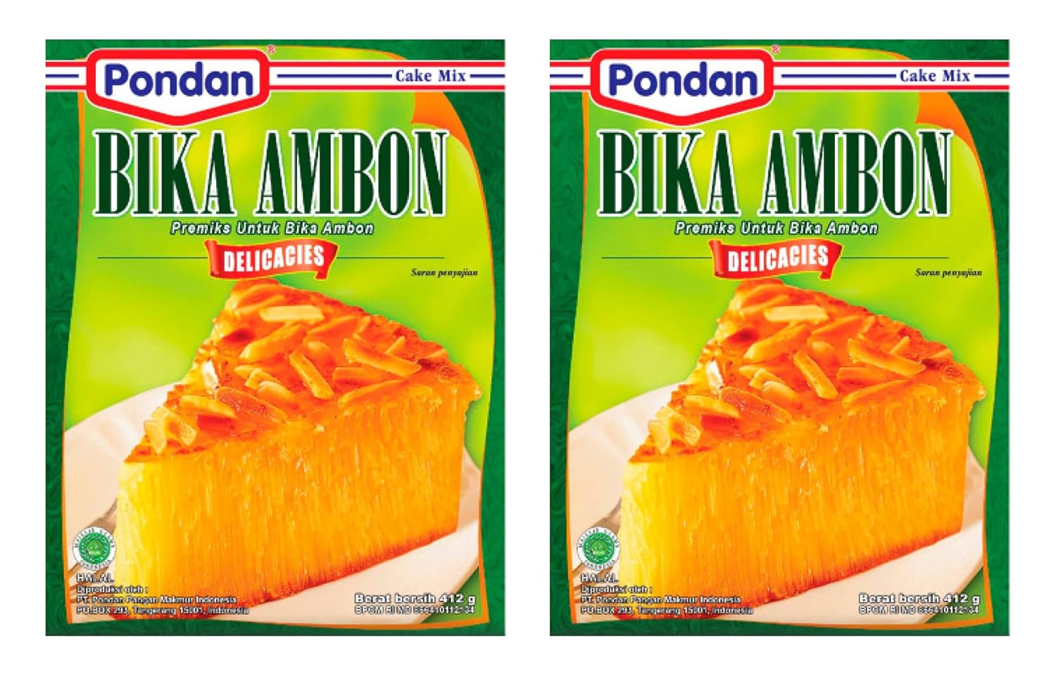 Pondan Bika Ambon - 14 oz [Pack of 2]