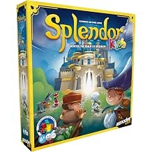 Asmodee Splendor Kids Board Game - Resources Collection & Kingdom Adventure Strategy Game for Family, Kids & Adults, Ages 6+, 2-4 Players, 25 Minute Playtime