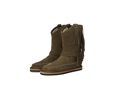 Free People Faye Fringe Pull On Boots Women
