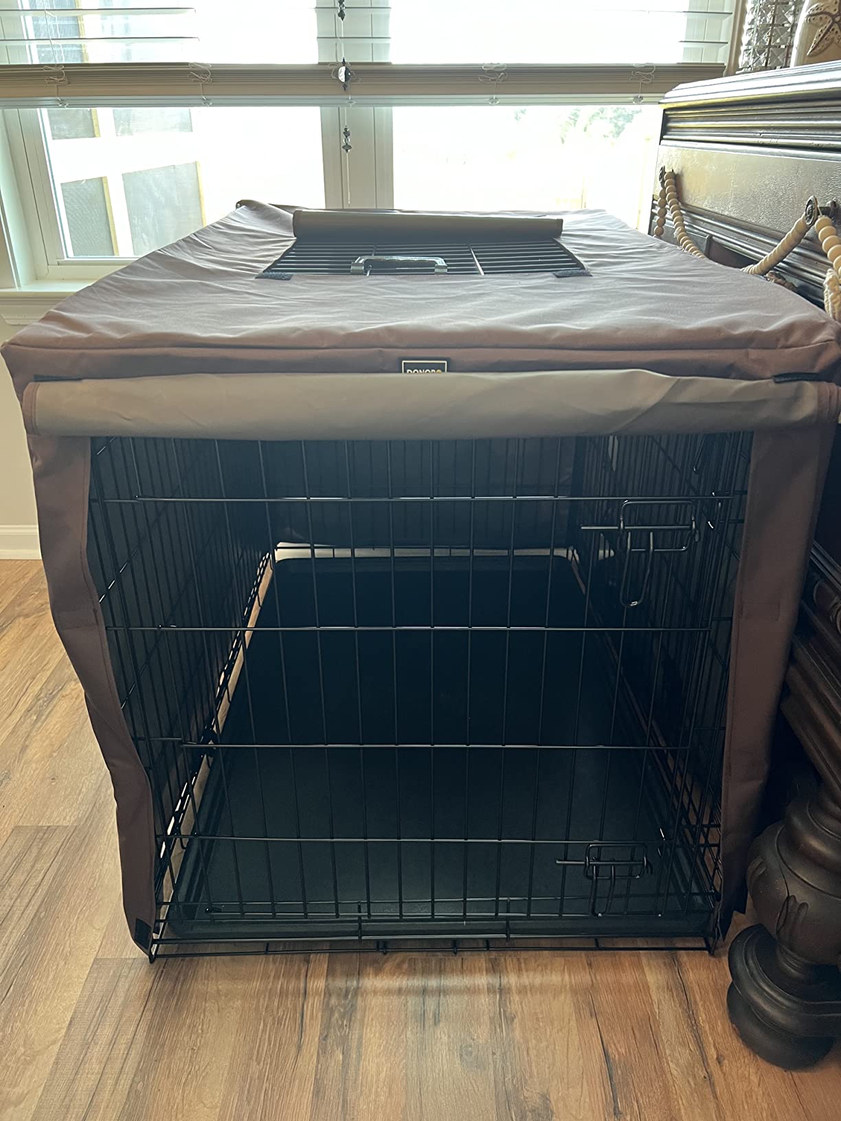 Picture of $18/mo - Finance DONORO Dog Crates Kit for Small Size Dogs Indoor with ...