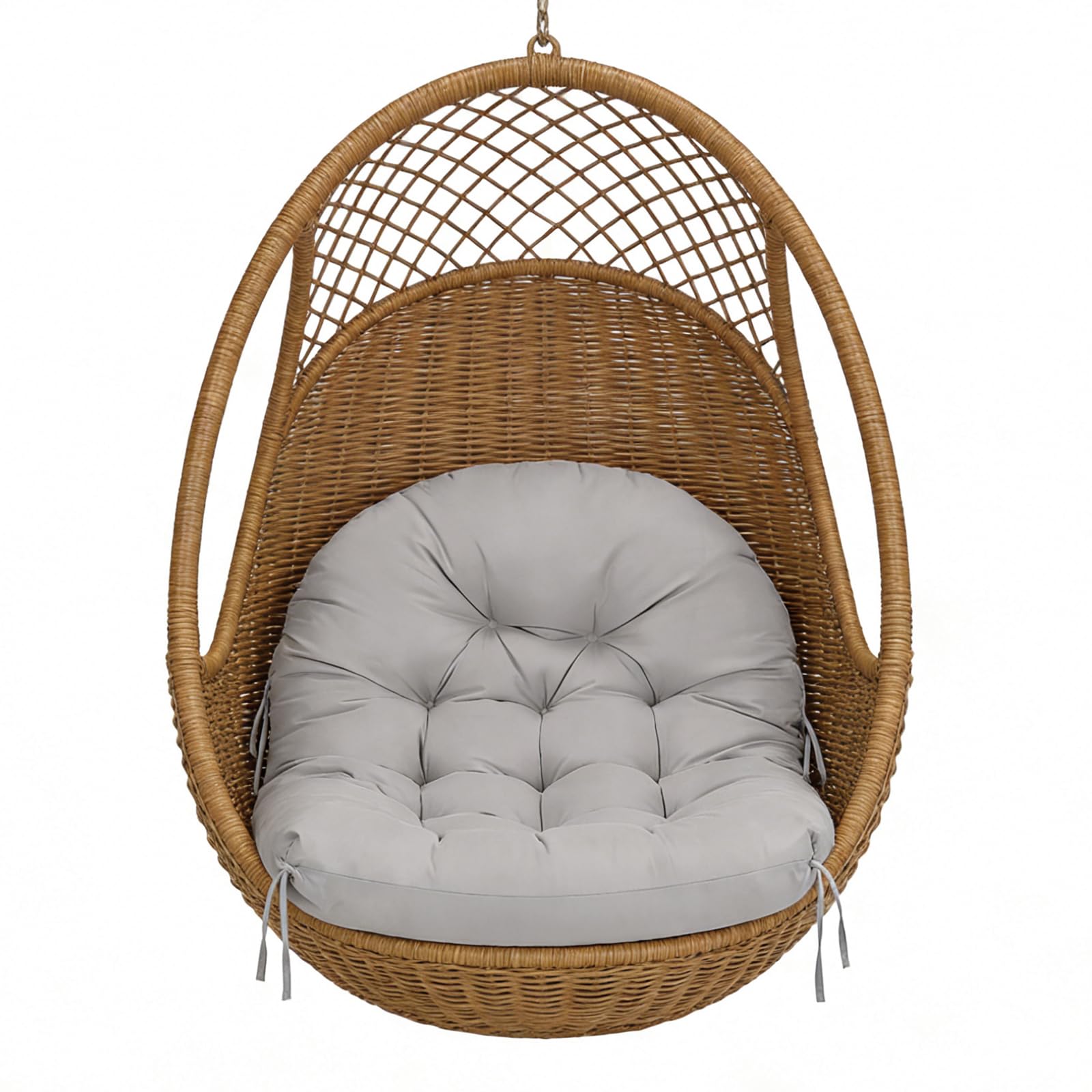Hängesessel Kissen, 120x85x18cm Extradick Kissen für Hängesessel, Wasserfestes UV-beständiges Sitzkissen Hängesessel für Indoor & Outdoor