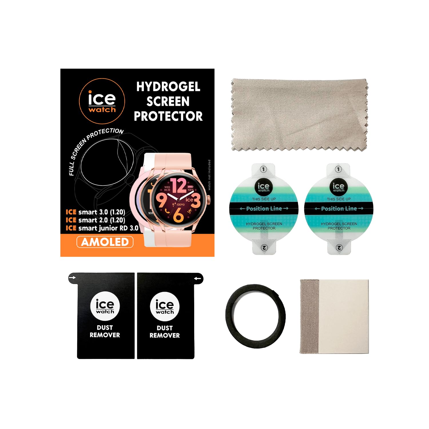 ICE-WATCH Ochraniacz Ekranu do Ice Smart 2.0, Okrągły, (023196)