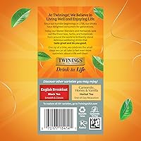Vista 216 de Twinings Blackcurrant Breeze - Té negro, 6 paquetes de 20 unidades, bolsas de té envueltas individualmente, dulce, sabor picante, con cafeína