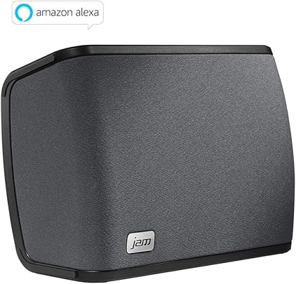 Jam Rhythm Cassa Altoparlante Musica Via Wi-Fi Permette Ascoltare Musica Qualsiasi Stanza della tua Casa Controllarla Direttamente dal tuo Telefono Abbina fino Dispositivi Nero Jam Rhythm Cassa Altoparlante Musica Via Wi-Fi Permette Ascoltare Musica Qualsiasi Stanza della tua Casa Controllarla Direttamente dal tuo Telefono Abbina fino Dispositivi Nero
