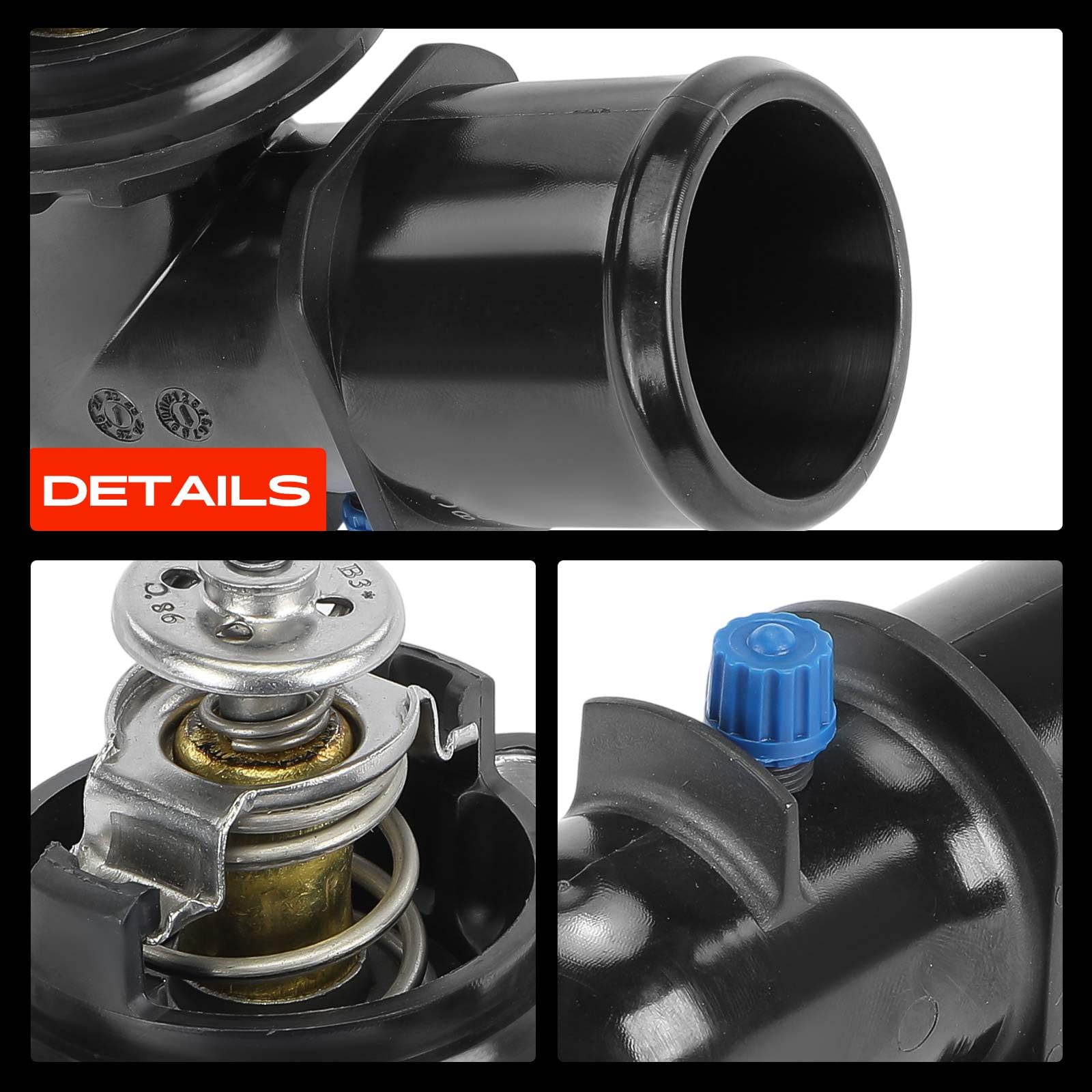 Frankberg Refrigerante del Termostato 88°C Compatibile con Grand Cherokee IV WK WK2 Thema LX Grand Cherokee Van WK2 Replace# 68253457AA,68147599AA