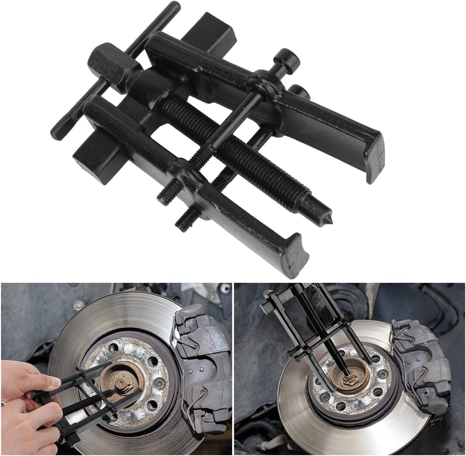 Kit de Bomba de vacío para automóvil, purgador de Frenos, comprobador de presión, Herramienta Manual, Duradera y eficiente, 2 en 1 para Mantenimiento de vehículos y extracción de fluidos.
