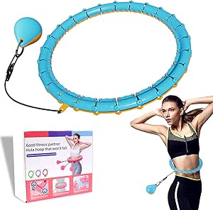 Cerceau lesté pour perte de poids pour adultes, cerceau Infinity Hoop