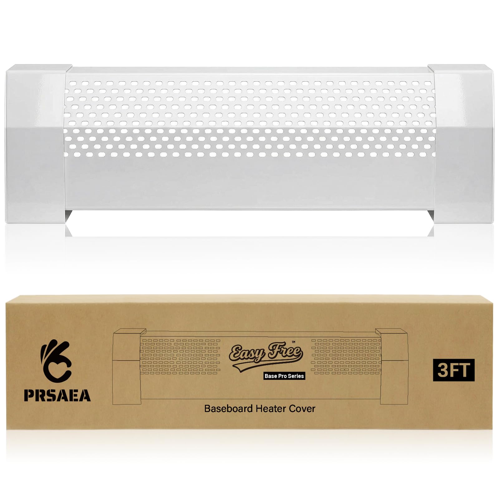 Original 3FT Baseboard Heater Covers Base Pro Series
