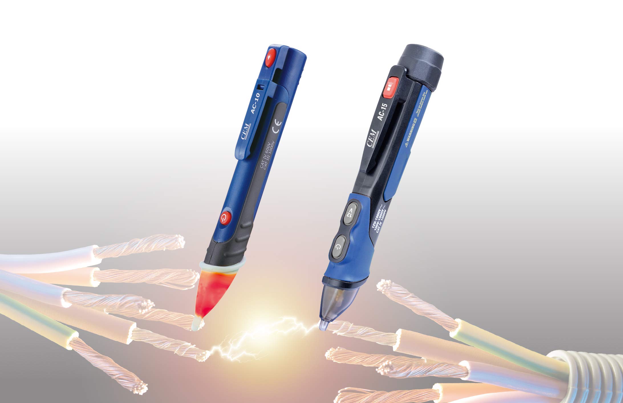 CEM AC 10 senza contatto tester di tensione 200 V-1000 V