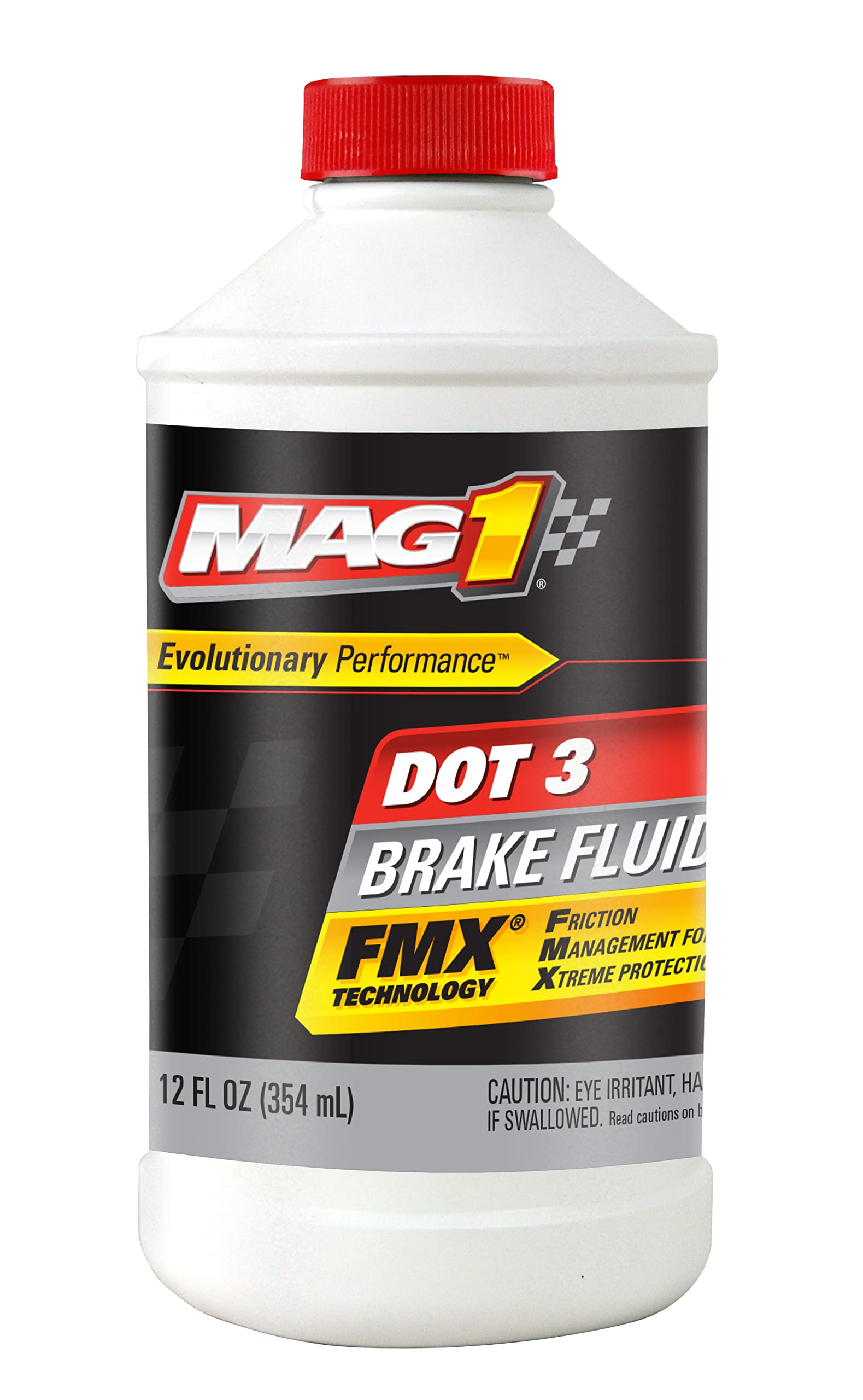 Mag 1 00122 DOT3 - Líquido de frenos - 12 onzas (paquete de 12)