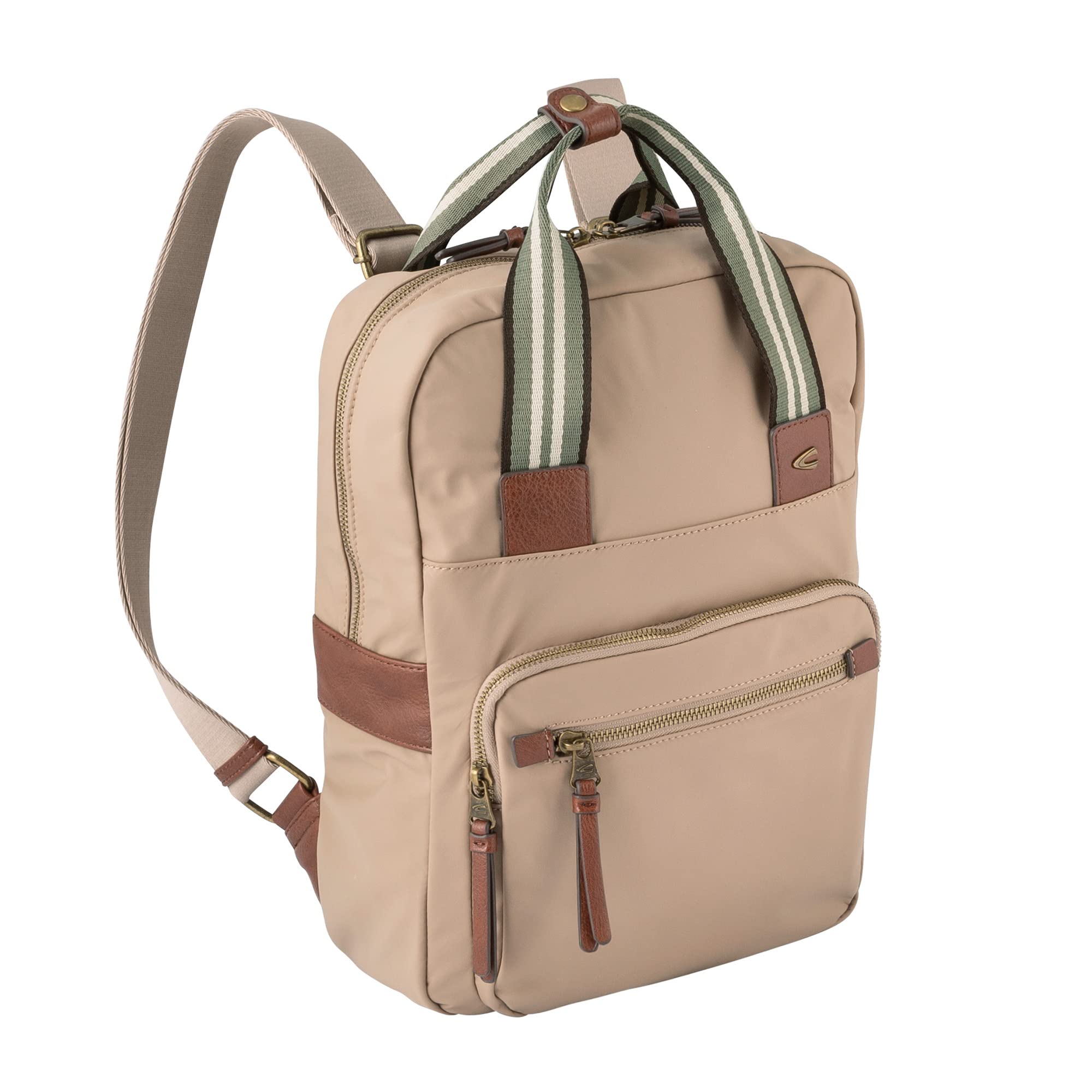 camel active Bari Women's Backpack, beige, 29x14x35, 004051