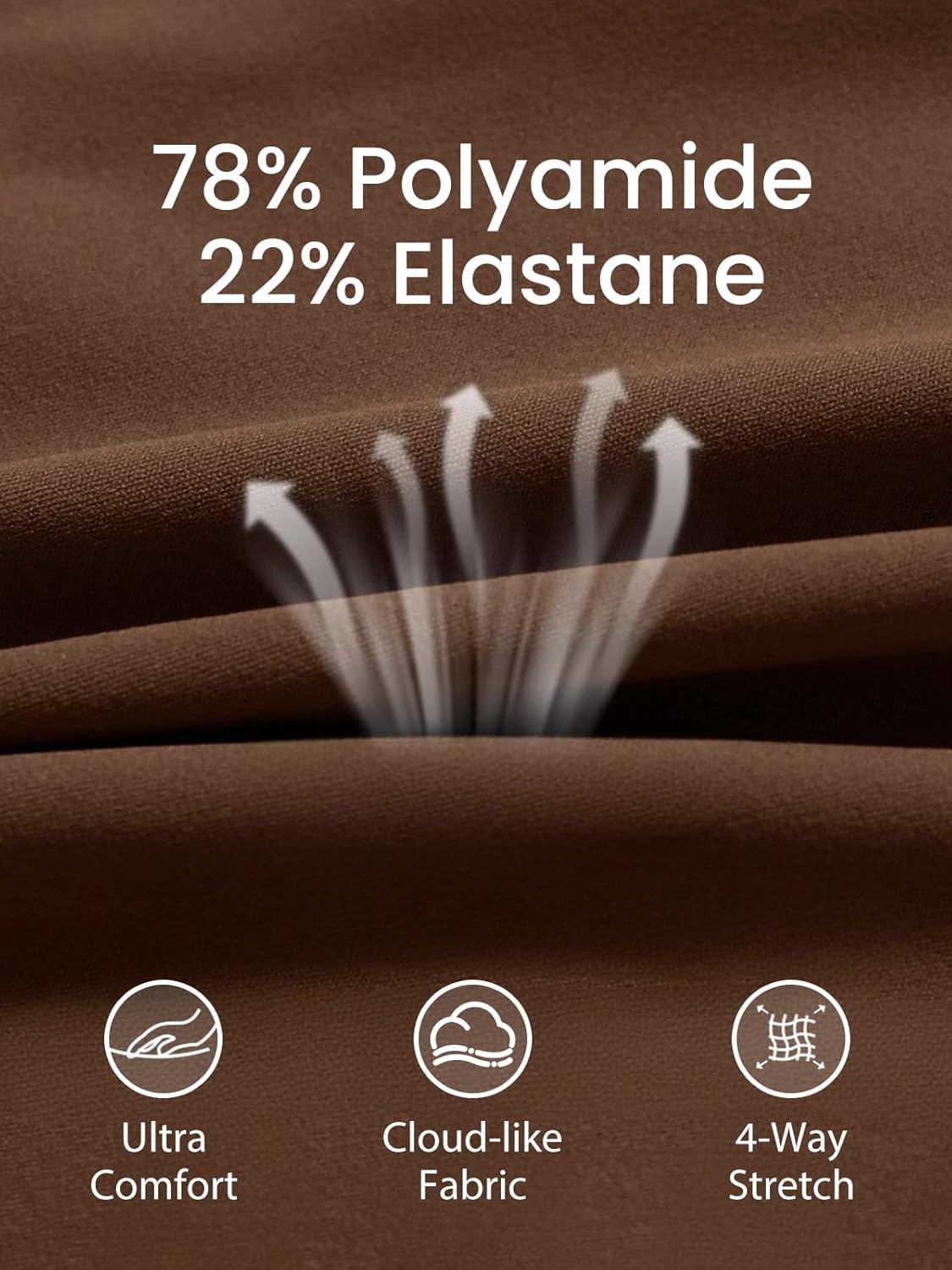 ECUPPER Women Long Sleeve Flared Jumpsuit Zip Up Romper One Piece Full Bodysuits Yoga Unitard Wide Leg Sexy Catsuit - Image 5