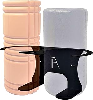 IRON AMERICAN - Multi-Use Foam Roller/Yoga Mat Rack - Gym Storage Foam R...