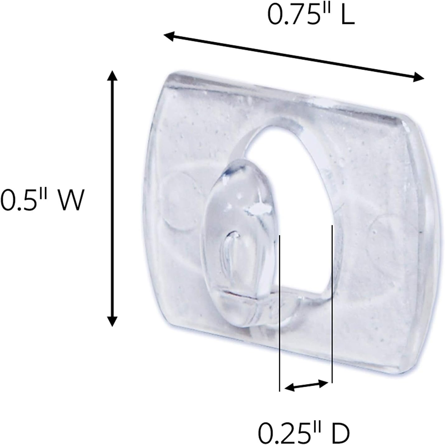Command Outdoor and Indoor Light Clips + Strips for Hanging Lights and Decorations (16 Outdoor Clips + 45 Indoor Clips)