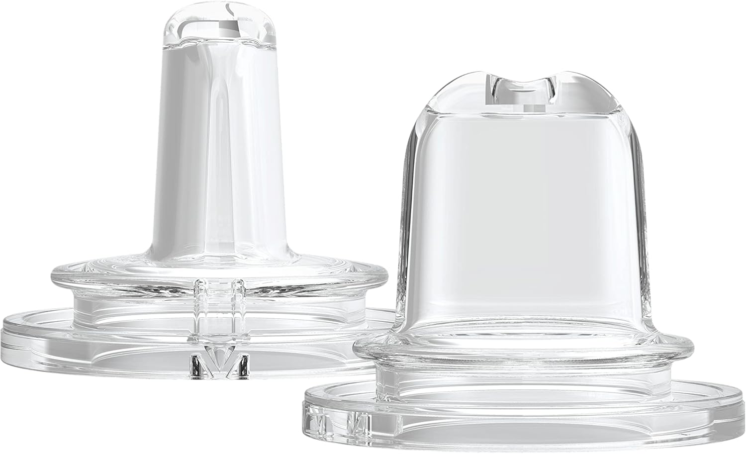 Photo 1 of (3 pack) Dr. Brown's Milestones Options+ Sippy Spouts, Narrow, Soft 100% Silicone, 6m+, BPA Free, 2 Pack