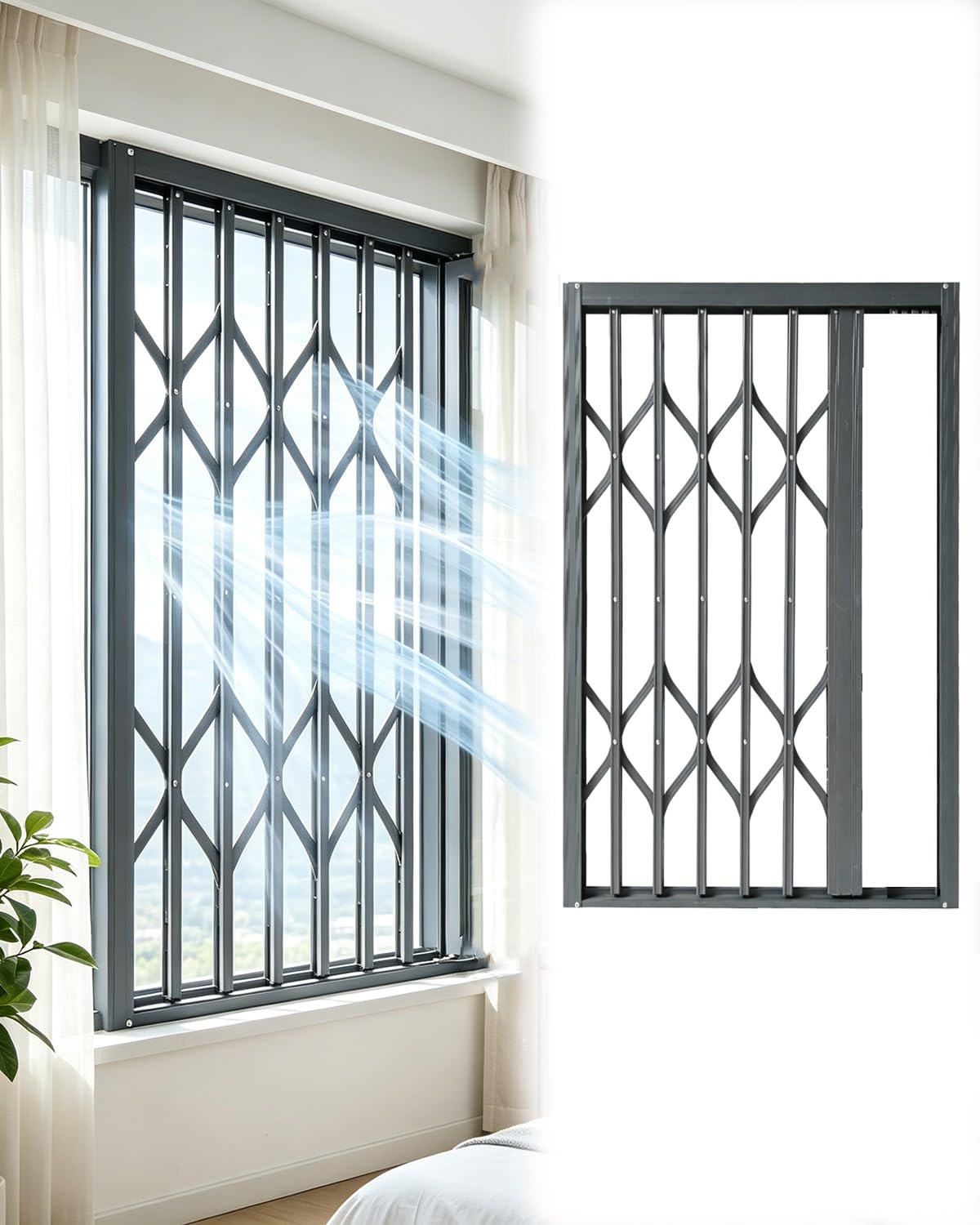 Fenstergitter Einbruchschutz Fenstersicherungen, Sicherheitsgitter