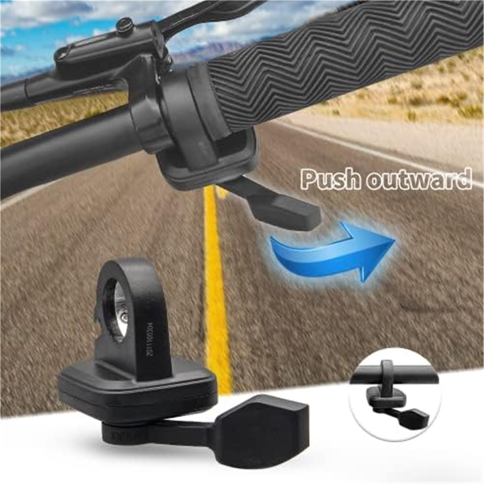 E-Bike 108X Controllo della velocità dell'acceleratore a pollice sinistro Connettore impermeabile a 3 pin 12V 24V 36V 48V 72V, for monopattini elettrici ed EBike Acceleratore a pollice per sco