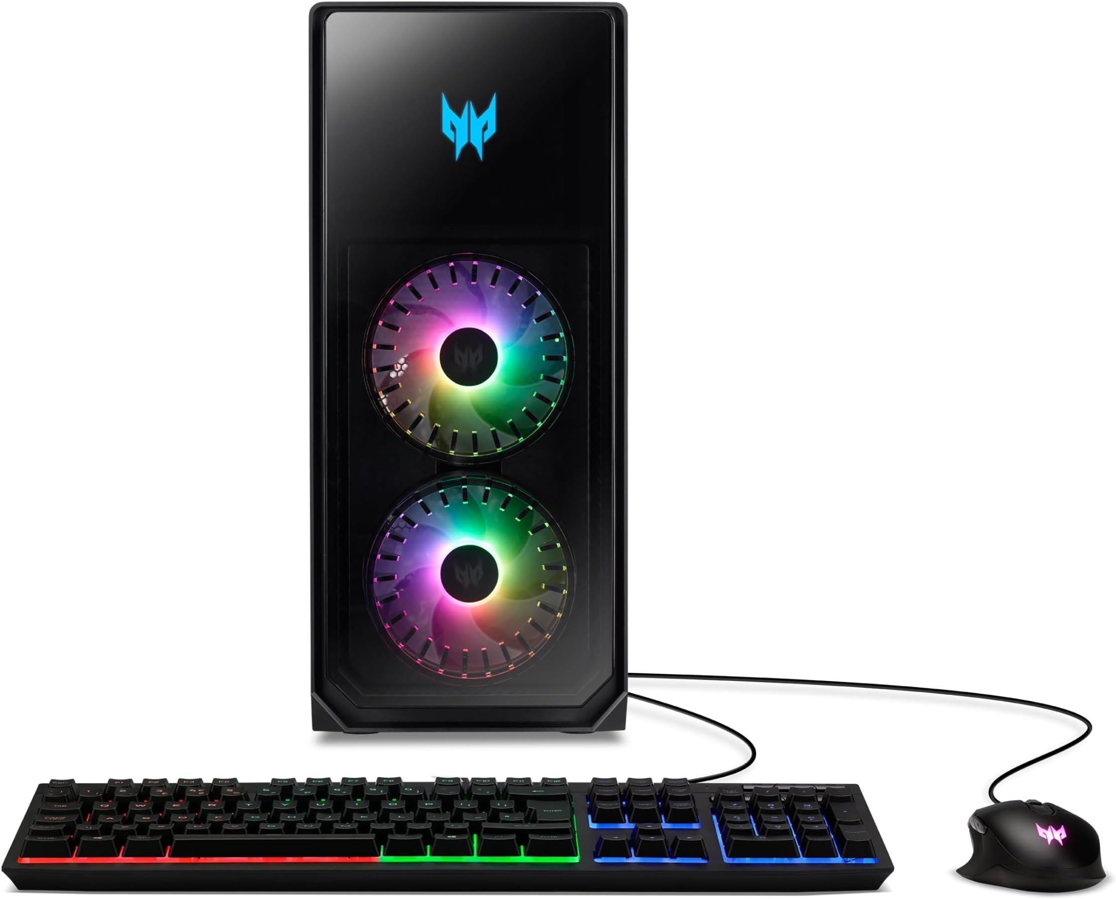 Acer Predator Orion 7000 PO7-655-UR11 Gaming Desktop | Intel Core i7-14700KF 20-Core CPU | NVIDIA GeForce RTX 4080 | 32GB DDR5 | 1TB PCIe Gen4 SSD | 1TB HDD | Intel Wi-Fi 6E AX211 | Windows 11 Home