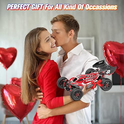 Miniatura 8 de RLAARLO Rc Cars 114 - Auto de control remoto de 65 KMH de velocidad 4x4 hobby todoterreno Monster camiones eléctricos Buggy juguete para adultos