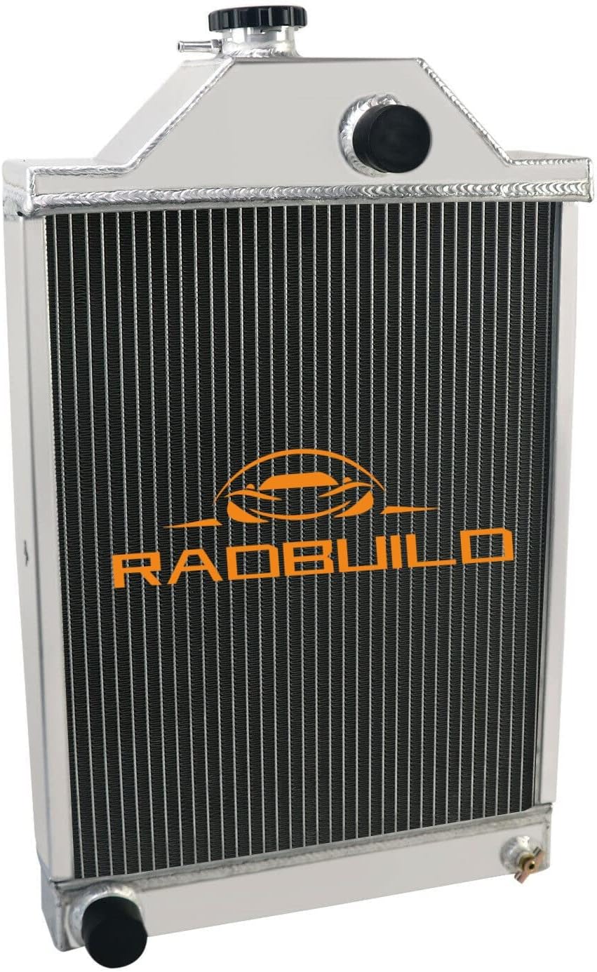 3 Row Aluminum Radiator For Massey Ferguson TRACTORS 165 175 180 3165 MPN#506244M91