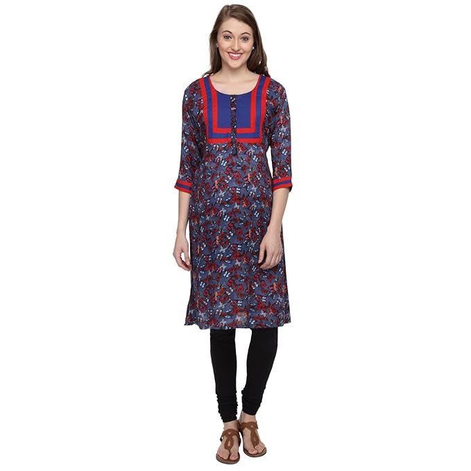 Printed Nursing Kurti - For Pregnancy and Post Pregnancy - Perfect Feeding Solution