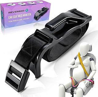 REVERSED® Cinto de carro homologado para grávidas - confortável e seguro - viagem com tranquilidade, protegendo a mãe e...