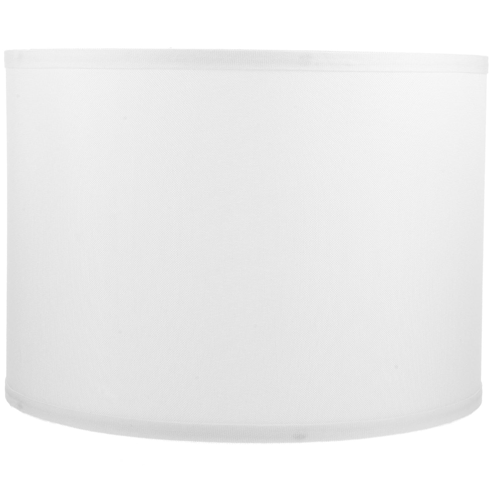 Abat-jour en Tissu Blanc pour Lampe de Bureau Installation Simple et Stabilité Forte, Accessoire pour Bureaux et Salles D'étude