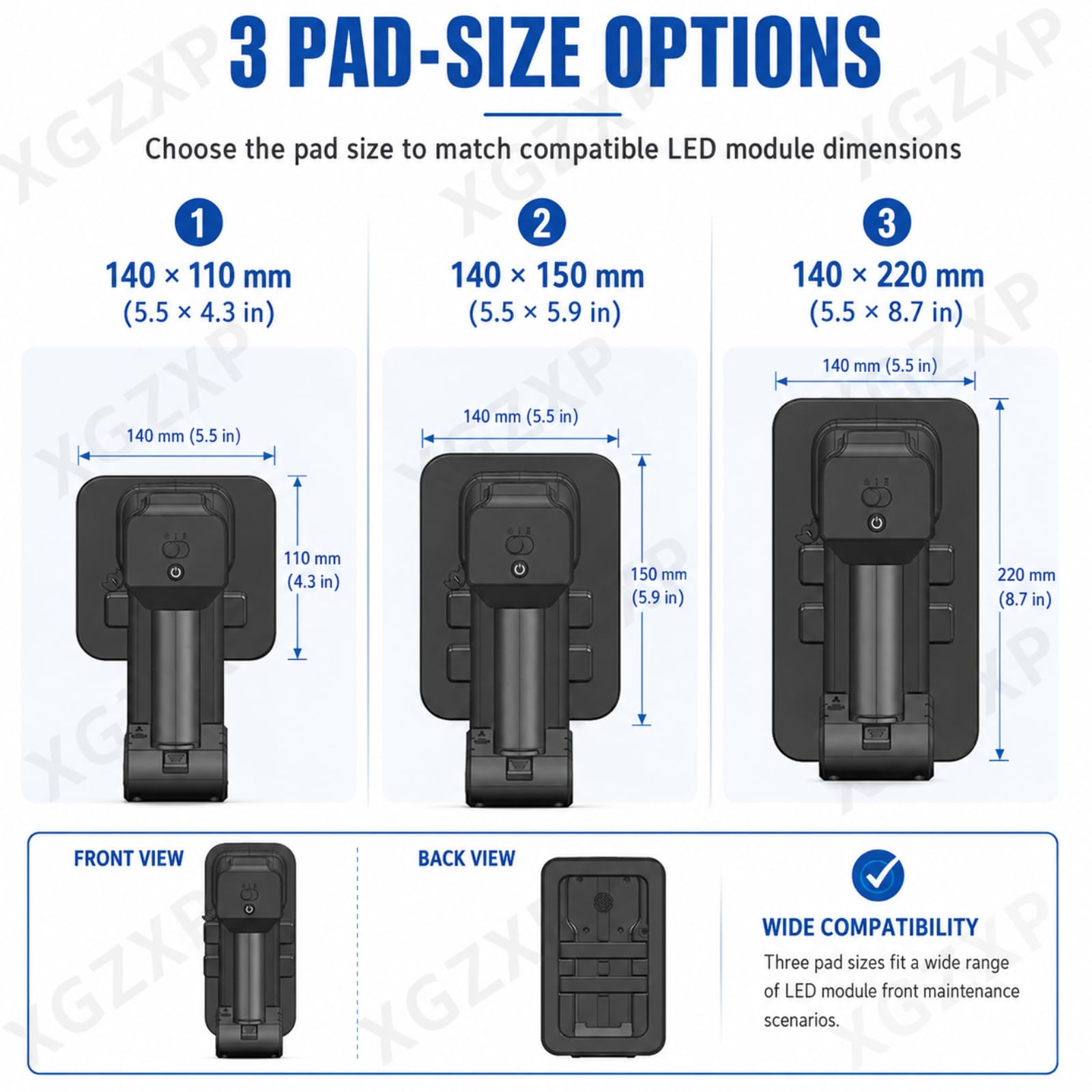 Ventosa De Vacío Eléctrica para Mantenimiento Frontal De Pantallas Led, Ventosa De Vacío Multifuncional para Pantallas Led, Capacidad De Carga De 20 Kg Batería Recargable Extraíble para Paneles