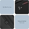 حقيبة ظهر للكمبيوتر المحمول Mack Business X MCC-804 مقاس 14.1 بوصة، حقيبة ظهر Mackbook، حقيبة كمبيوتر ودفتر ملاحظات مع منفذ شحن USB، حقيبة أعمال كمبيوتر للنساء والرجال، حقيبة مدرسية جامعية، أسود