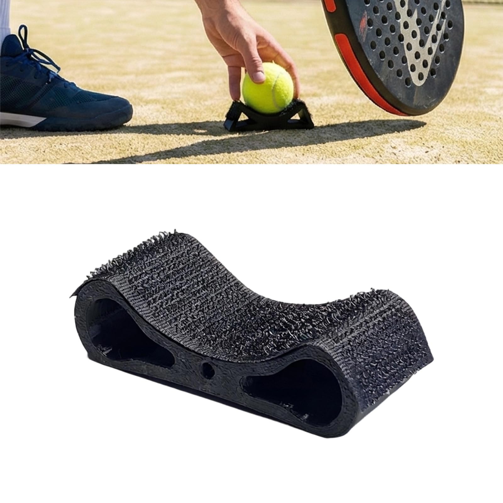 Dispositivo di raccolta ergonomico per recuperare palline da tennis, leggero, per una presa comoda, per raccogliere accessori e recuperare oggetti