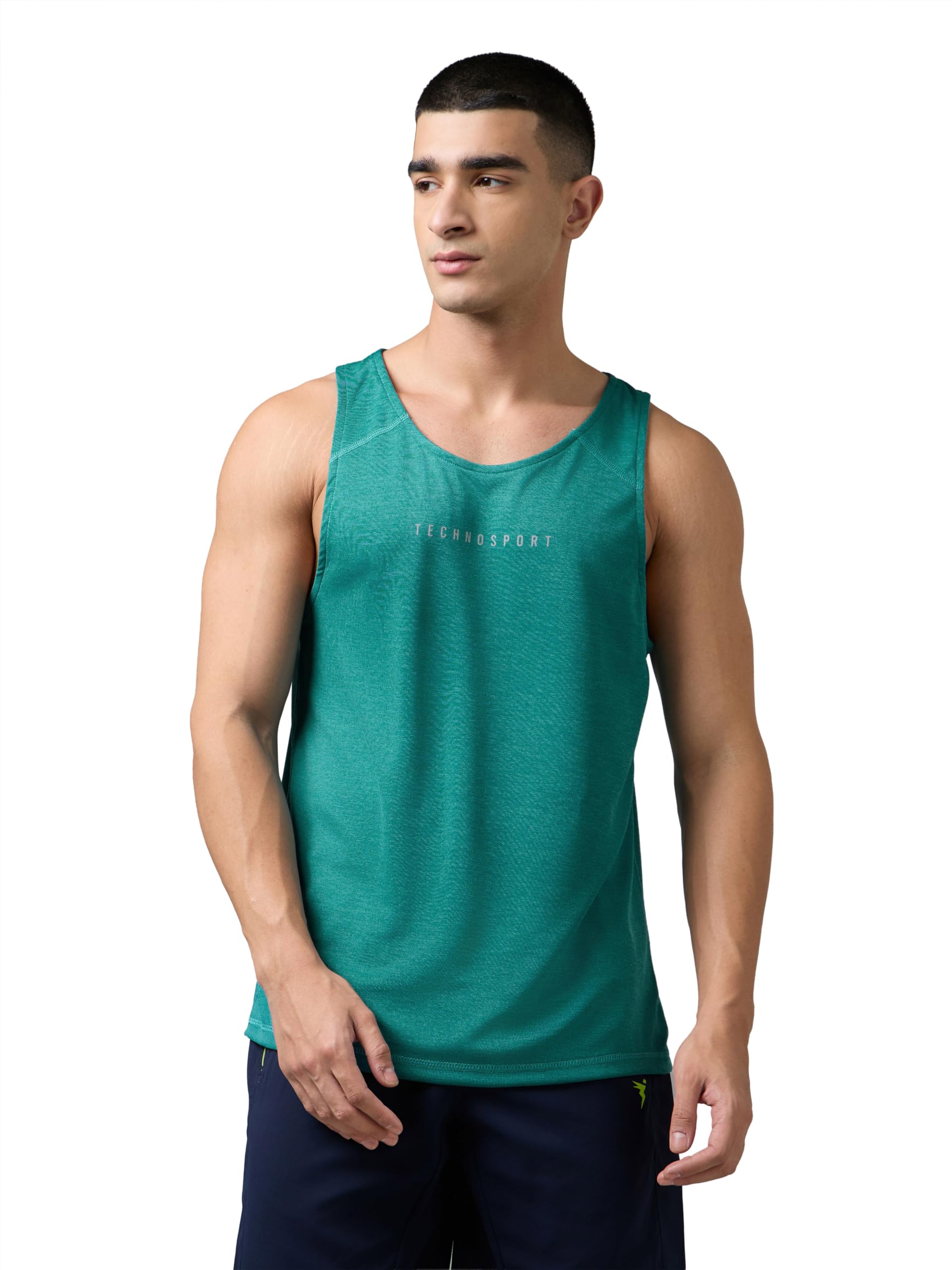 Men's Running Gym Boxing Vest Quick Dry Sleeveless Active Sports Tank Top with Double Cool UV Protection Lightweight Breathable Moisture Wicking-image-21