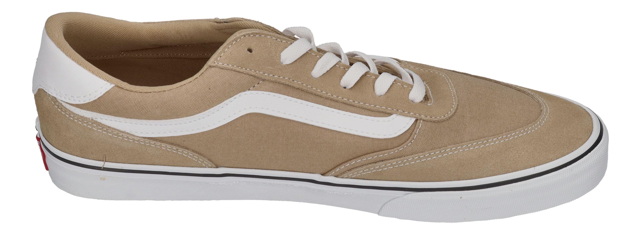 Vans Uomo Scarpe da Ginnastica in Tela Brooklyn, Black/Gum