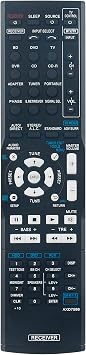 AULCMEET AXD7586 Replacement Remote Control Compatible with Pioneer VSX-520-K VSX-520-S VSX-520 VSX520K VSX520 AV Receiver Home Theater