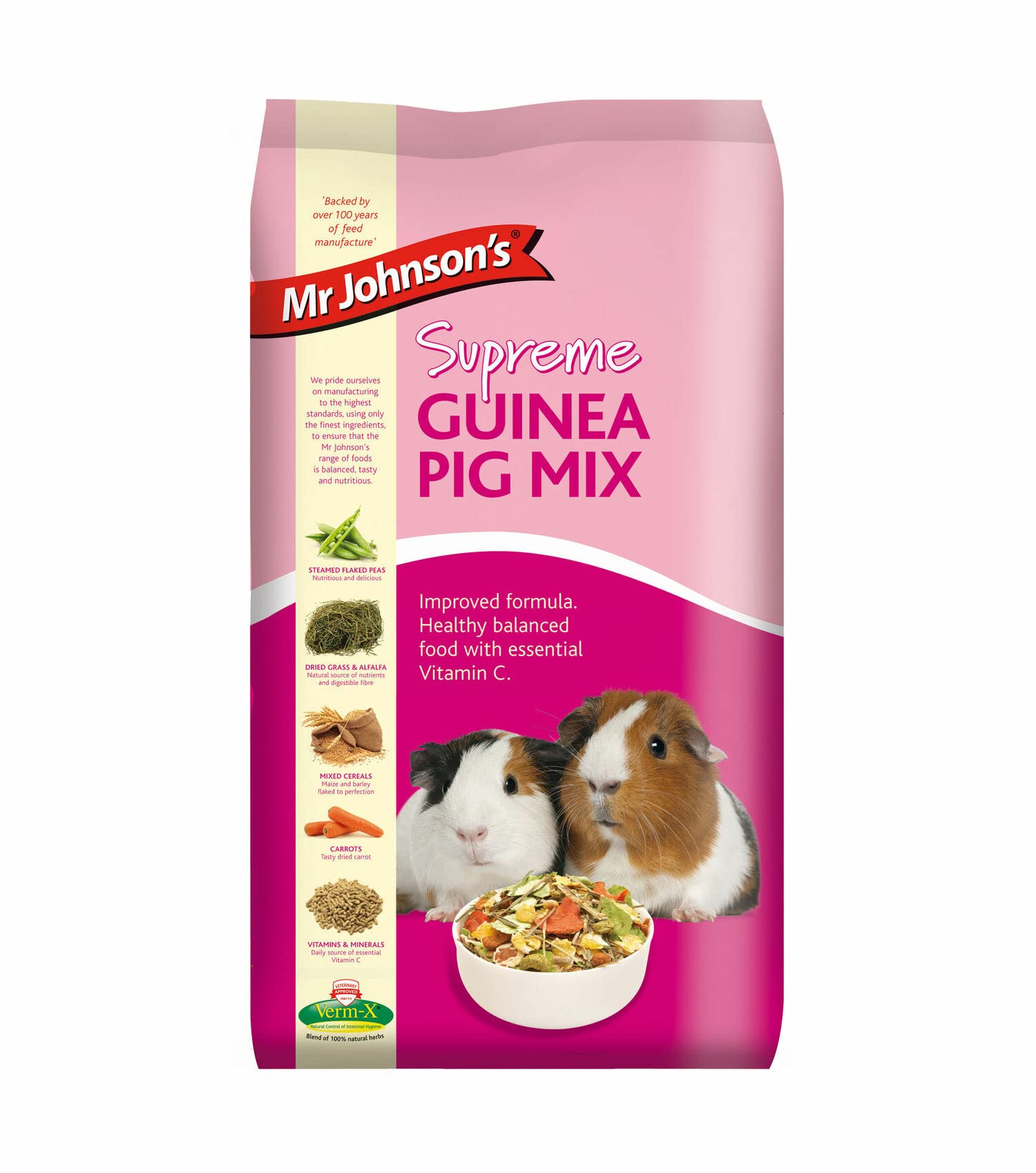 Mr Johnson's Supreme Guinea Pig Mix, 15 kg