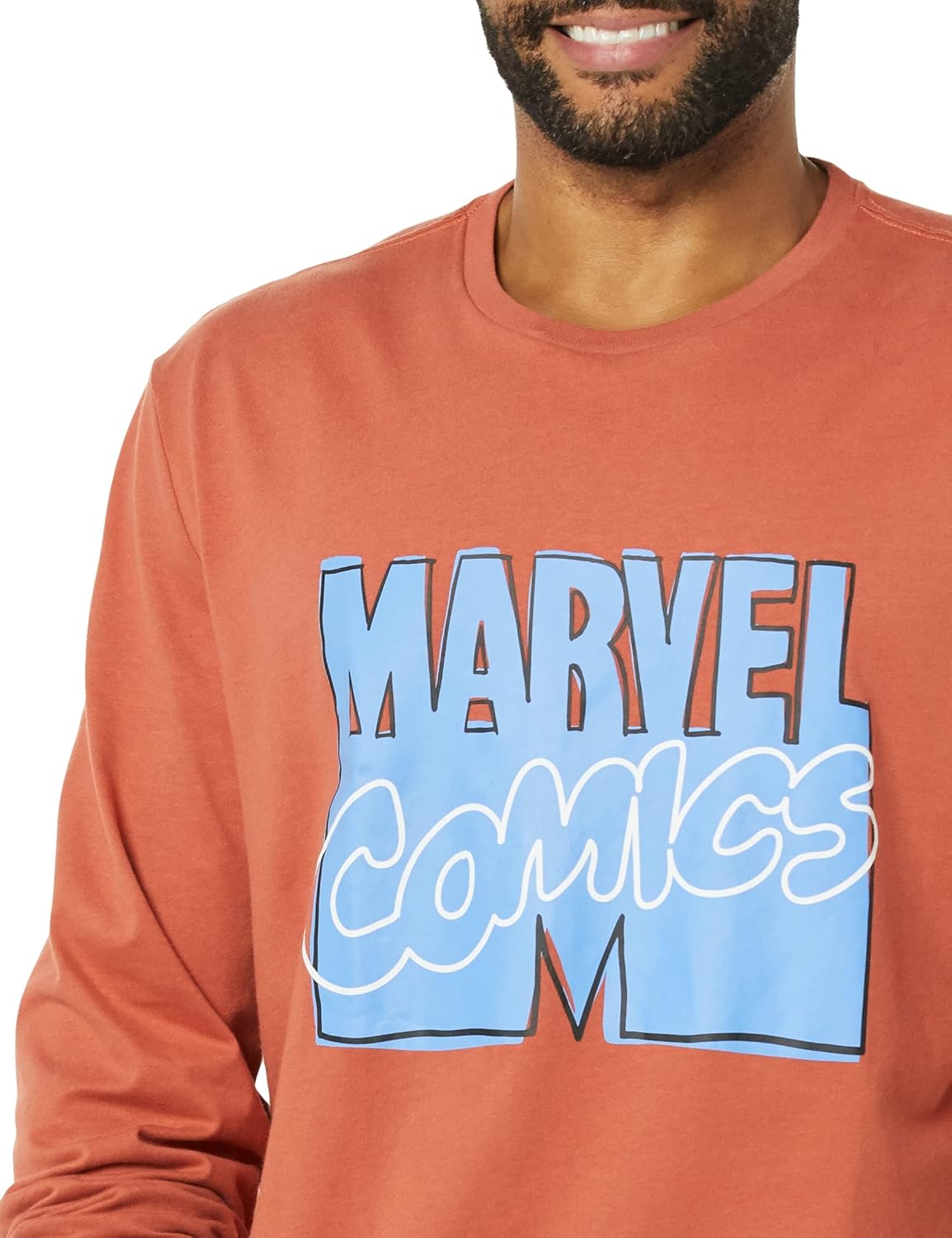 Amazon Essentials Disney | Marvel | Star Wars Men's Long-Sleeve T-Shirts, Pack of 2 - Image 6