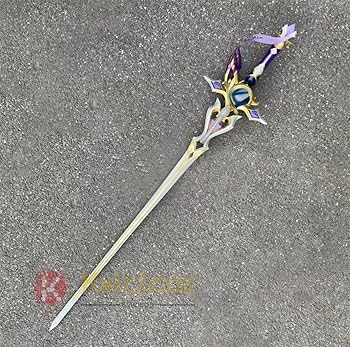 原神　クロリンデ　コスプレ武器セット　赦罪 Amazon.co.jp: 原神 クロリンデ 武器 赦罪 鉄蜂の刺し 刀剣 木銃